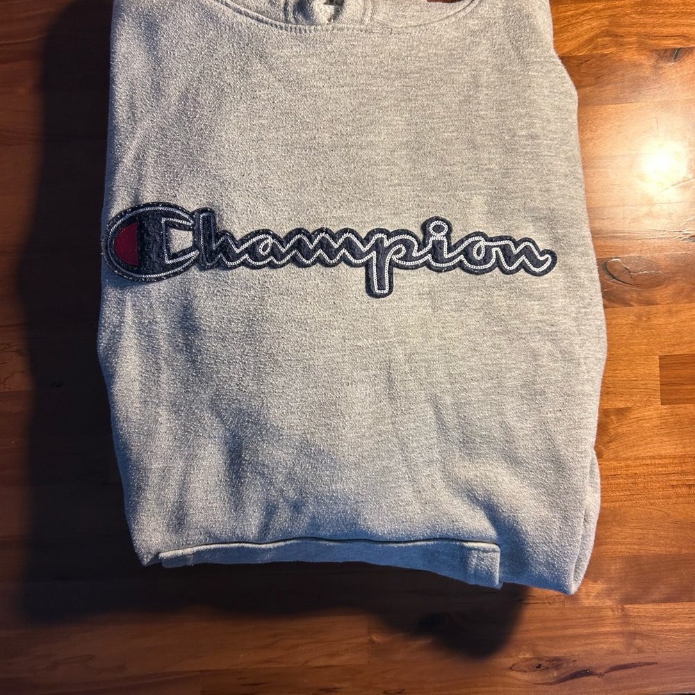 Champion Heather Gray Hoodie